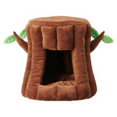 Tree Trunk  Shaped Pet Bed