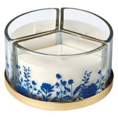 3 Segment Candle - Magnolia, Apricot, Coconut Water