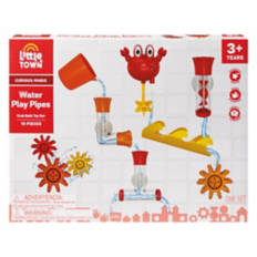 Kids Water Play Pipes Bath Toy Set - Crab