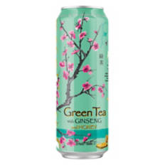 Green Tea with Ginseng & Honey, 22 fl oz can