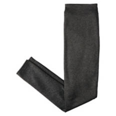 Ladies Fleece Lined Leggings - Dark Gray, XL