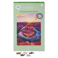 500 Pieces Crystal Edition Gemstone Puzzle - Horseshoe Bend
