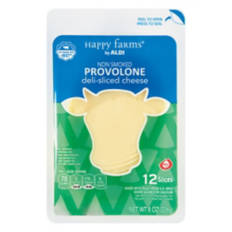Deli  Sliced Provolone Cheese, 8 oz