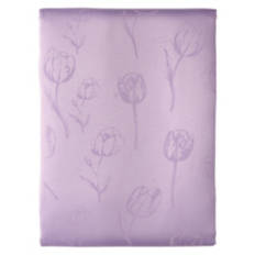 60" x 102" Premium Jacquard Tablecloth - Purple