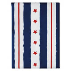 60" x  84" Indoor/Outdoor Tablecloth - Stars & Stripes