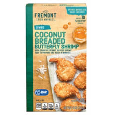 Jumbo Coconut Breaded Butterfly Shrimp, 9 oz