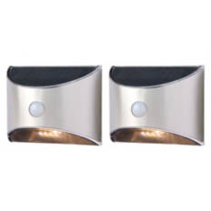 Curved Solar Wall Spot, Silver