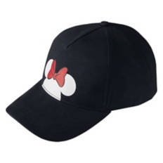 Minnie Character Baseball Cap, Black