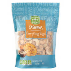 Everything Bagel Cashews, 8.25 oz
