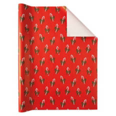 Heavyweight Gift Wrap - Candy Canes & Peppermints