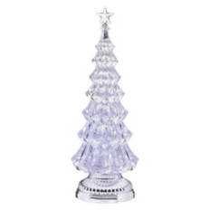 12" Tall LED Holiday Figurine - Multi Light Tree