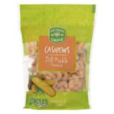 Dill Pickle Flavored Cashews, 8.25 oz