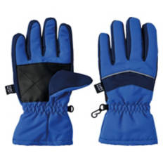 Children's Waterproof Winter Gloves - Blue, L