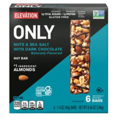 Dark Chocolate Nuts and Sea Salt Fruit and Nut Bar