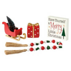 Holiday Tray Objects - Spirit of the Season Collection