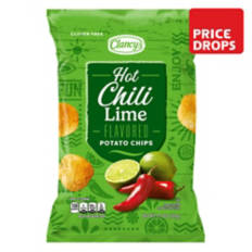 Hot Chili Lime Ridged Potato Chips, 9.5 oz