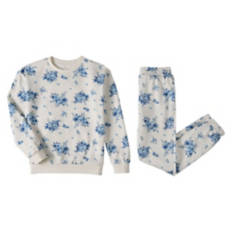 Children's Sweat Set - White, S