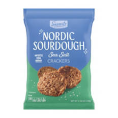 Nordic Sourdough Sea Salt Crackers, 4.58 oz