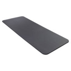 Roll-Up Fitness Mat with Carry Strap, Black