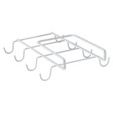 Hanging Kitchen Organizer - Cup Holder, White