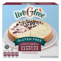 Gluten Free Supreme Sampler Cheesecake, 32 oz