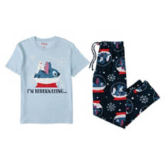 Men's Stitch Sleep Set, XL