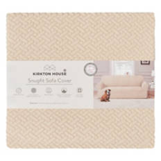88" Long Snugfit Sofa Cover, Beige