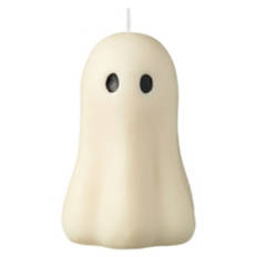 Halloween Molded Candle - Ghost, White