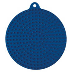 Silicone Round Trivet, Blue