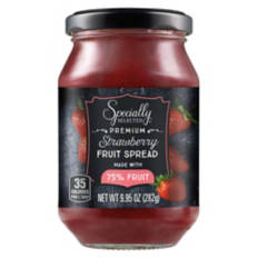 Raspberry Fruit Spread with 75% Fruit, 9.95 oz