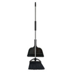 Jumbo Angled Broom with Dust Pan