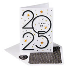 Graduation Greeting Card - Class of 2025