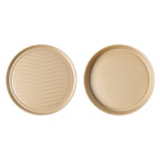 Double Sided Pizza Pan, Gold