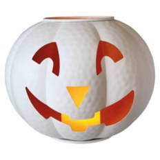 Pastel Jack O Lantern, White
