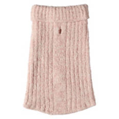 Pet Ultra Cozy Super Soft Sweater, Ribbed Rose, XL