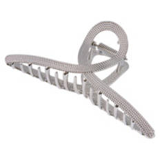 Silver Loop Claw Clip