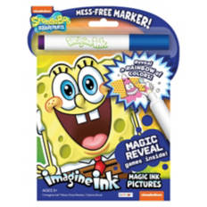 SpongeBob Character Magic Ink with Mess Free Marker