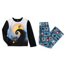 Children's Night Before Christmas Halloween Pajama Set - L, 10/12