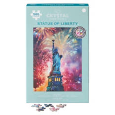 500 Pieces Crystal Edition Gemstone Puzzle - Statue Of Liberty