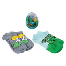 2 Pack Children's Easter Socks - Minecraft, 6-8