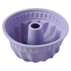 Silicone Bakeware - Fluted Pan, Purple