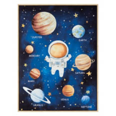 16" x 20" Kids Room Wall Art - Astronaut