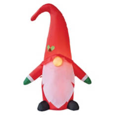 4 Foot Christmas Inflatable - Gnome