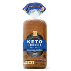 Keto  Friendly White Bread, 14 oz
