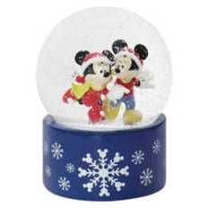 Snow Globe - Mickey & Minnie Skating