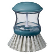 Sink Scrubber Palm Brush, Blue