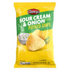 Sour Cream and Onion Potato Chips, 9.5 oz