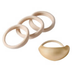 Gold Metal Cuff + Nylons