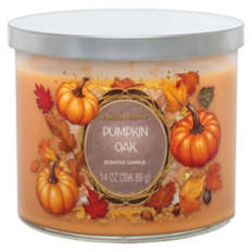 3 Wick Candle - Pumpkin Oak, 14 oz
