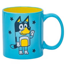 Stoneware Oversized Mug - Bluey